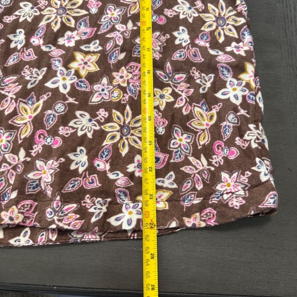 Sundance Abstract Gardens Pajamas Top Size XL - Picture 5 of 7